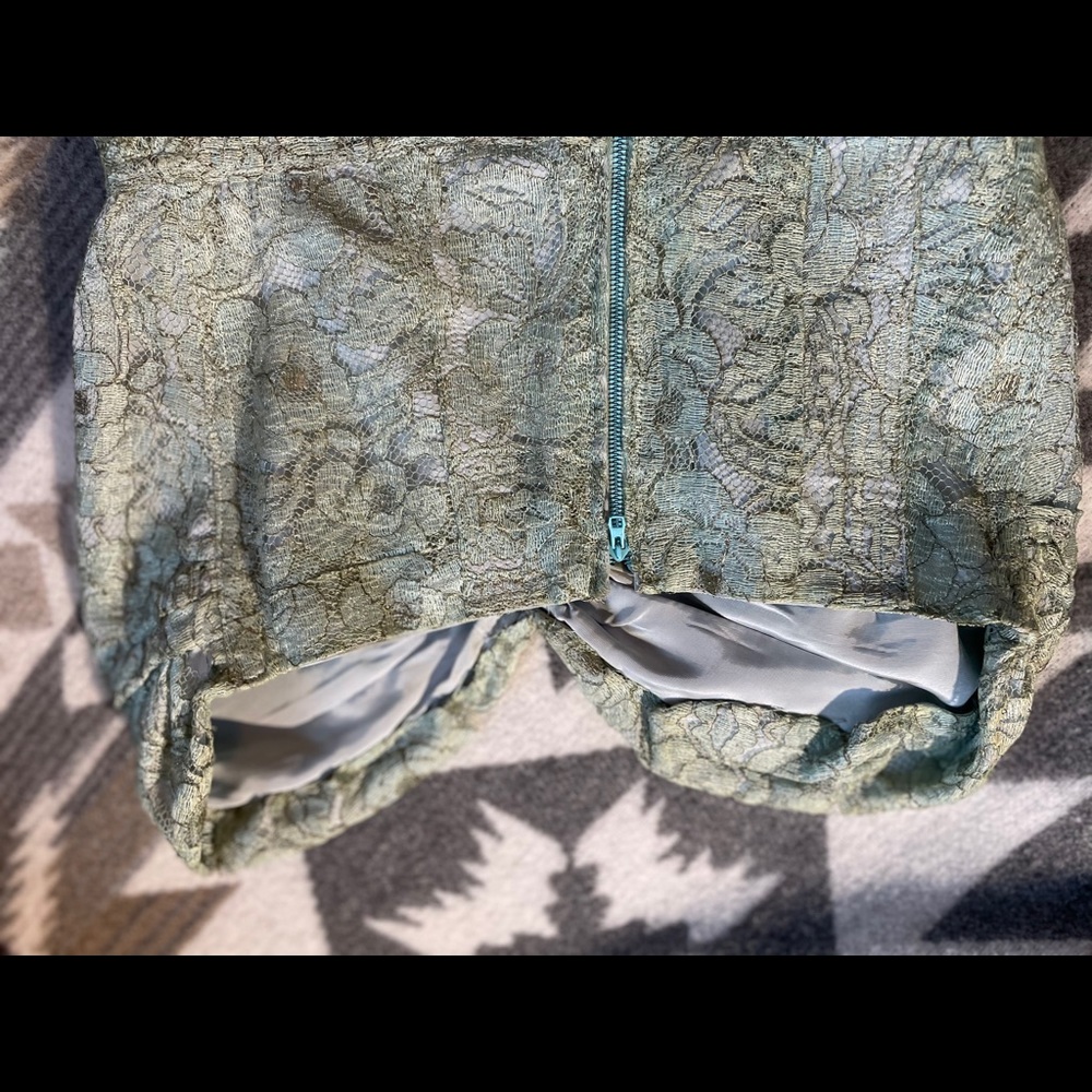 Stunning vintage Tiffany blue 60s cocktail dress! - Picture 11 of 15